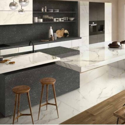 Marmură Calacatta Oro, showroom Lemet Stone